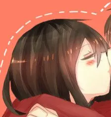 动漫情侣头像#进击的巨人# 喜欢三笠和艾伦的小伙伴可以抱走哦~滓意