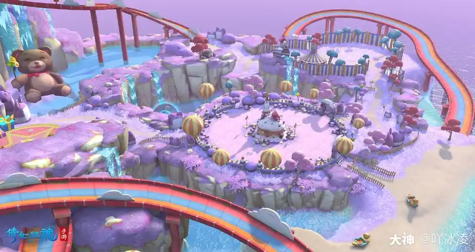 今年六一去外地度假了,没赶上三界的阿格拉游乐园,只好看着菌菌发的