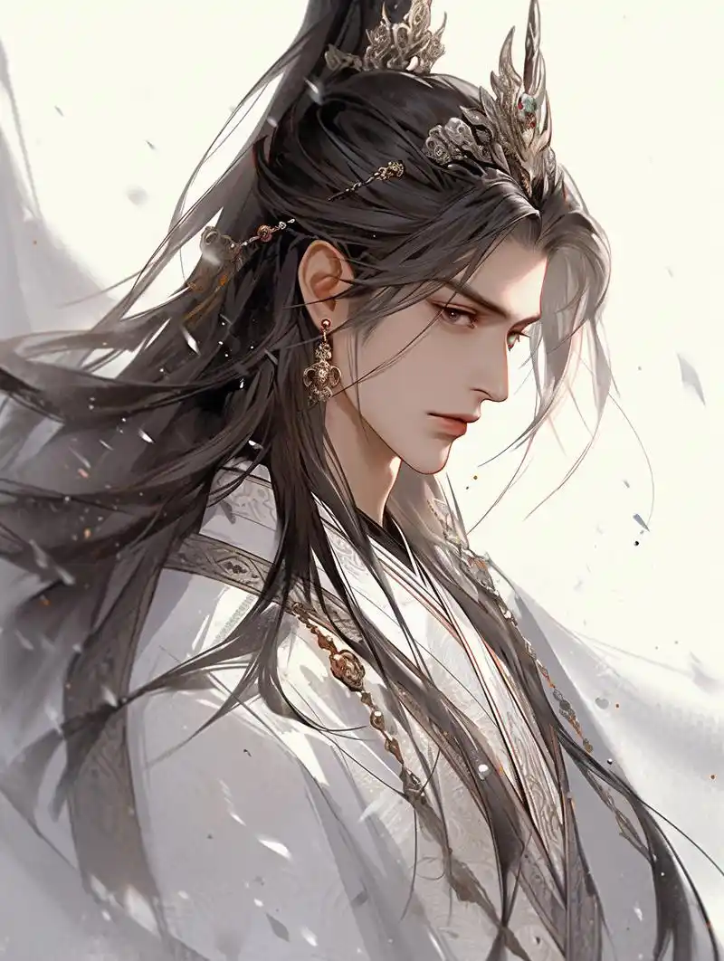 古风美男壁纸头像|回首来路三千,一晃数载流年