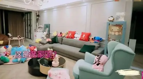 吴昕家里的装修设计,将绿色运用得很完美,却被亲妈吐槽