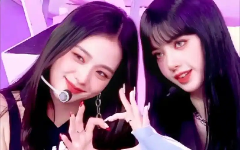 专属于lisa和jisoo的氛围感!