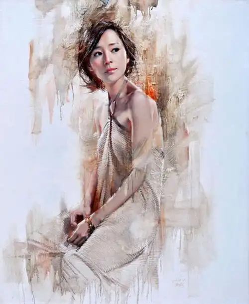 刘安亚——灿若星河系列明星油画人物作品欣赏 - 浅滩涉艺海 - 浅滩涉