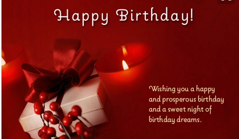 经典生日快乐英文祝福语