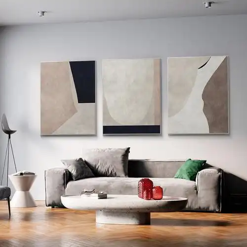 现代简约抽象大气装饰画工作室走廊过道壁画客厅沙发现代装饰画