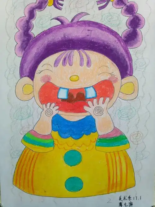 2017美术系儿童画获奖作品