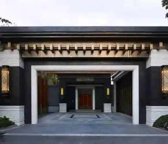 大门是家里的脸面,100个新中式大门入口设计,快收藏起来