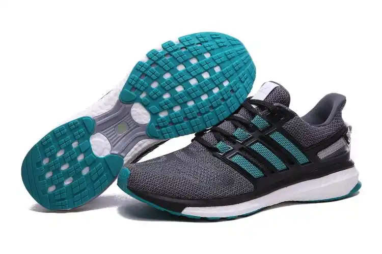 阿迪达斯爆米花系列针织飞线男女款跑步鞋