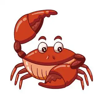 大卡通螃蟹设计素材免费下载_大卡通螃蟹设计图片-千图平面设计