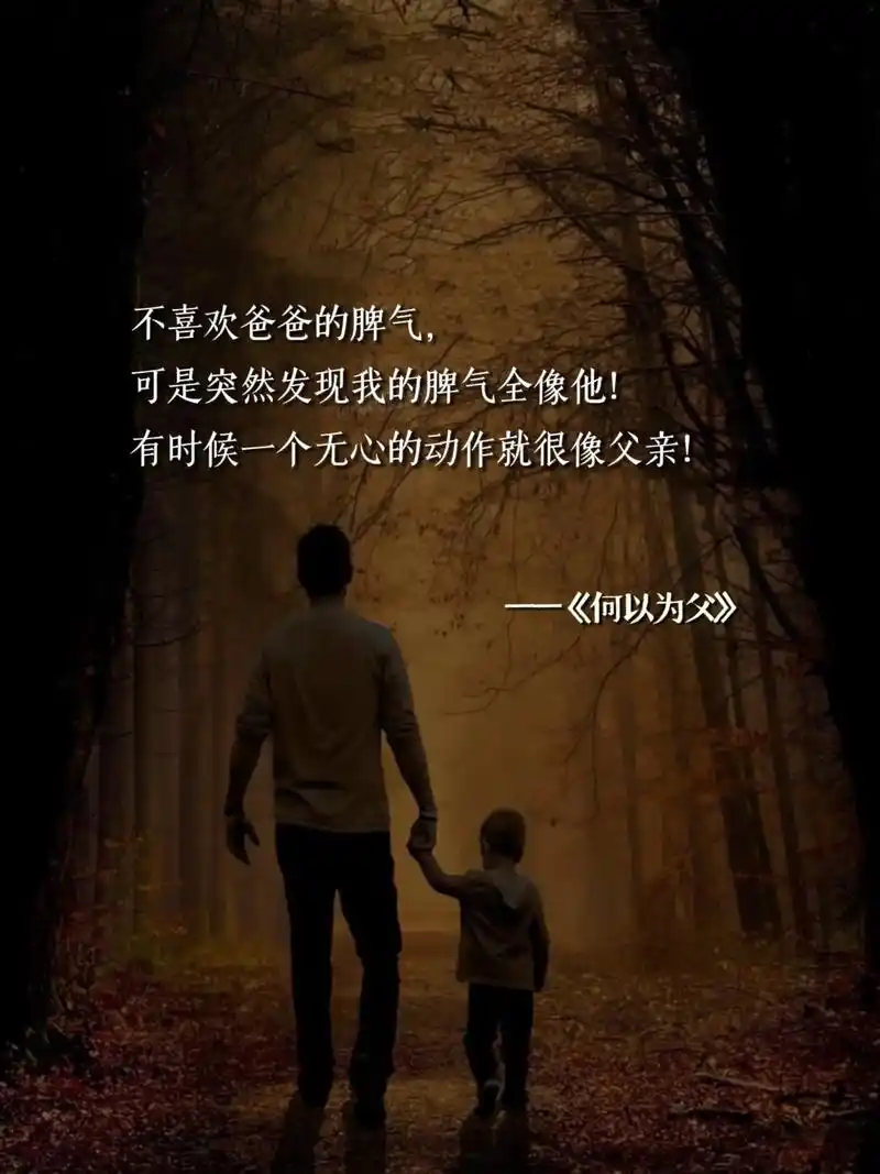 影响彼此一生的父子关系书.