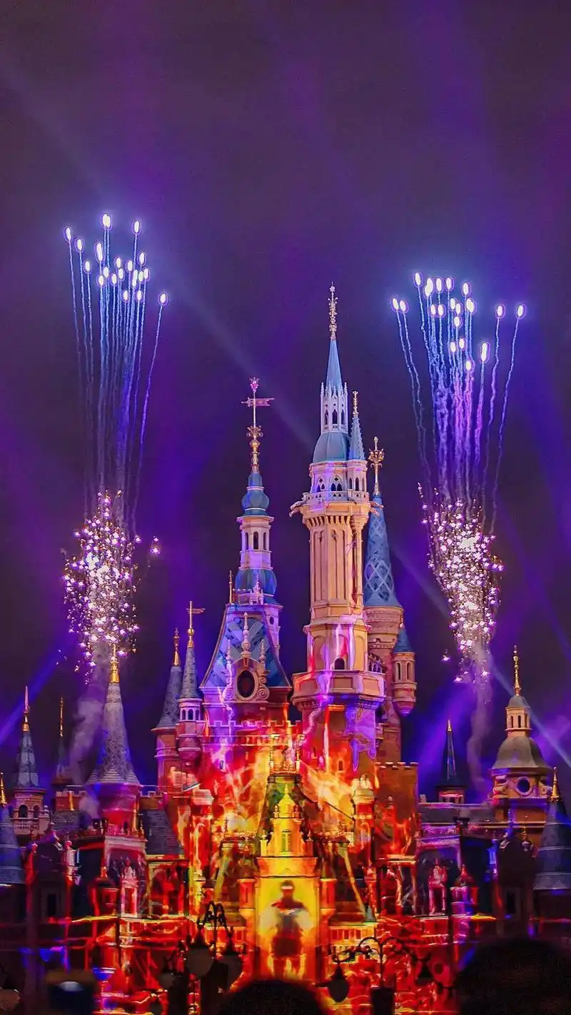 迪斯尼城堡美图欣赏:满足童年梦想的地方