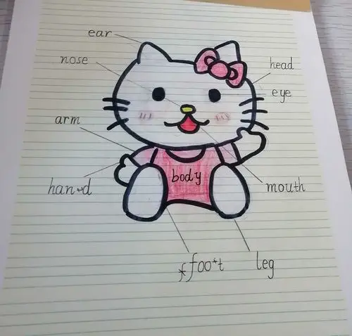 环南一小三年级学生活用"简笔画"助攻单词教学!