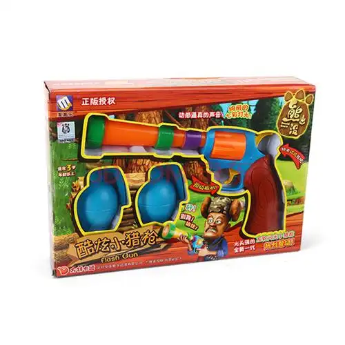 熊出没 熊心归来玩具套餐系列 光头强熊大熊二仿真玩具 mg206小猎枪