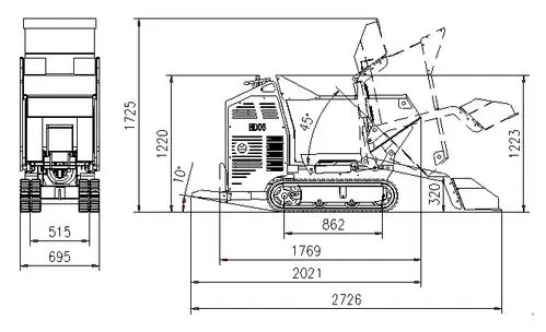 微型翻斗车gn05a
