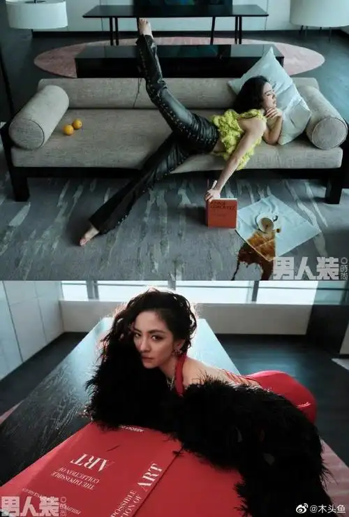 唐诗逸男人装封面大片#唐诗逸杂志新封面|线条流畅有力量.