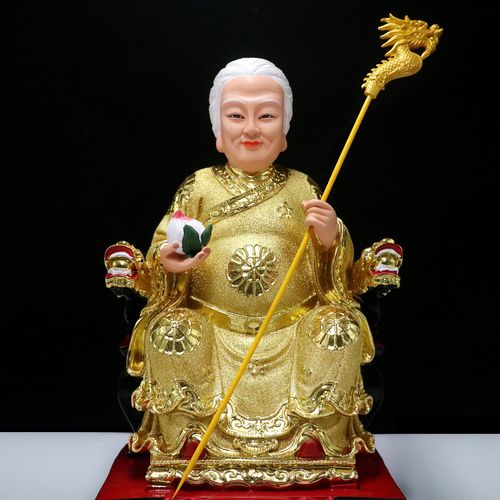 无极老母包邮树脂神像道教十二圣母家用供奉摆件