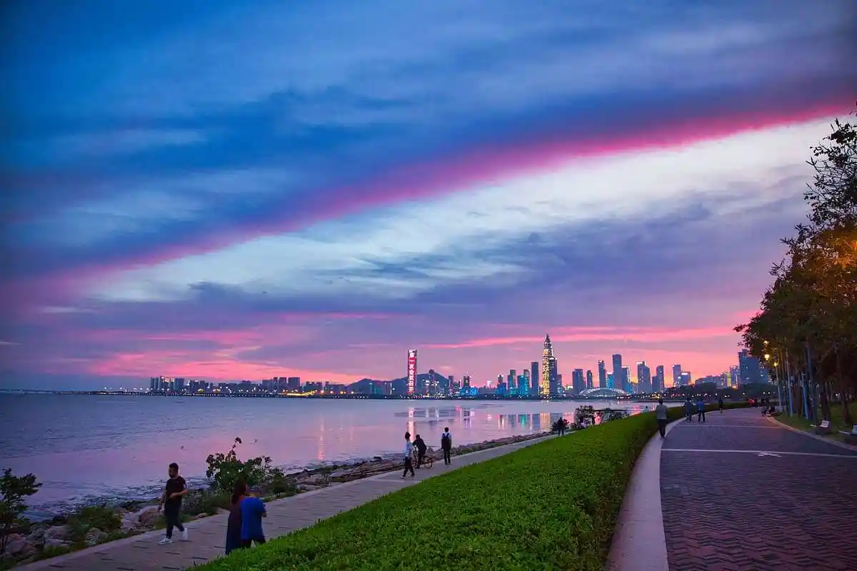深圳湾公园美景