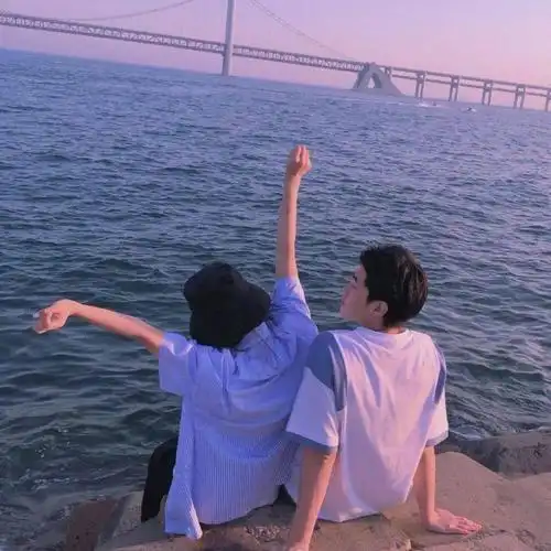 情侣头像丨超火真人古风可爱超污情侣头像