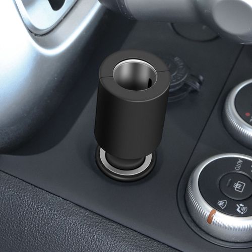 12v24v通用汽车载点烟器总成充电器电源插座底母座改装可点火取电