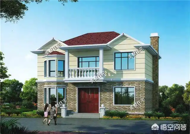 二层宅基地进深8米,开间12米,有哪些好的设计方案? - 石塘网