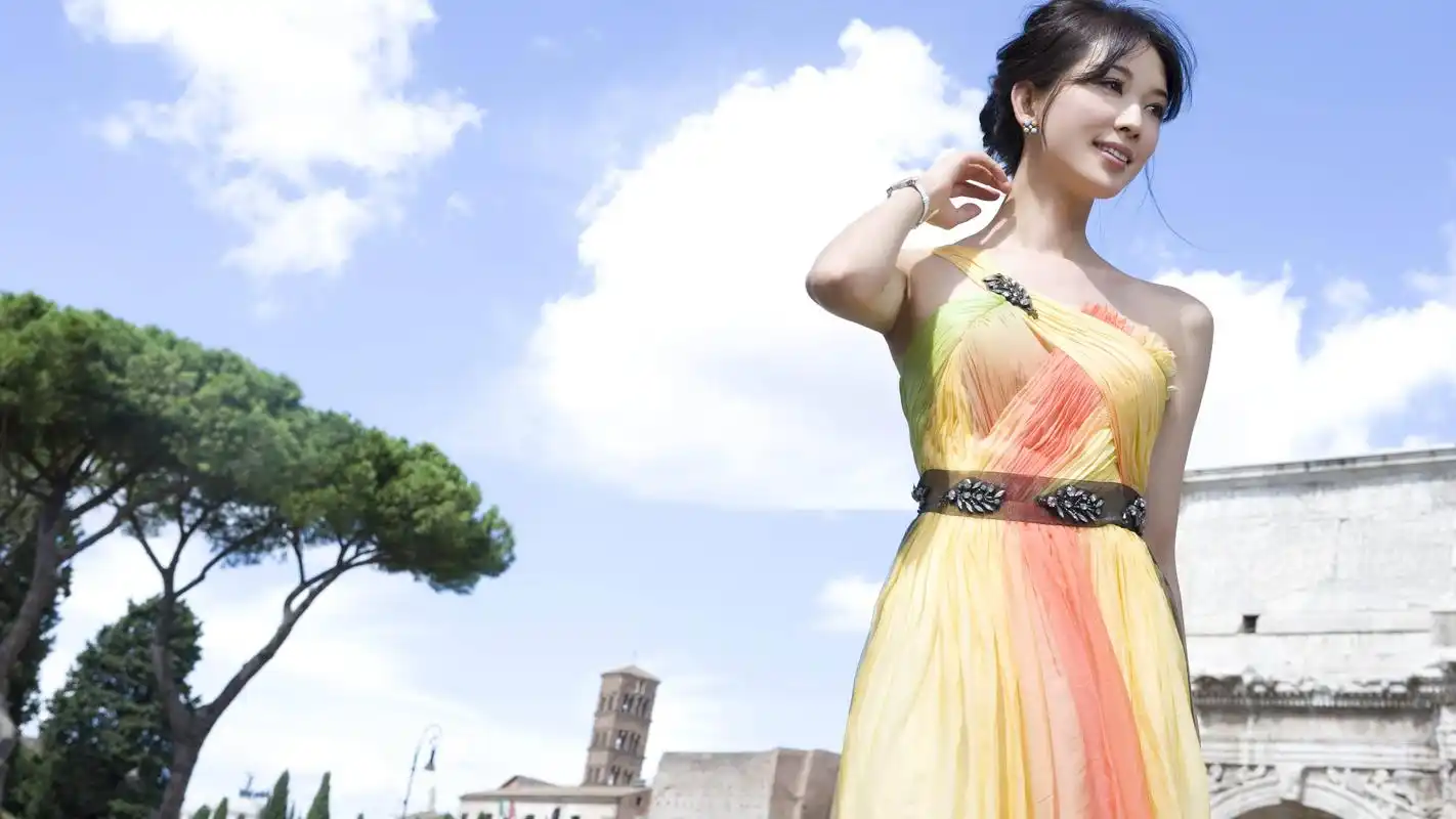 林志玲礼服裙子大图片壁纸