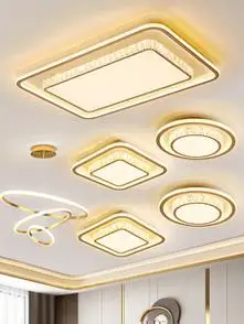 客厅灯长方形水晶灯大气轻奢主灯十大品牌广东中山厂家直销吸顶灯