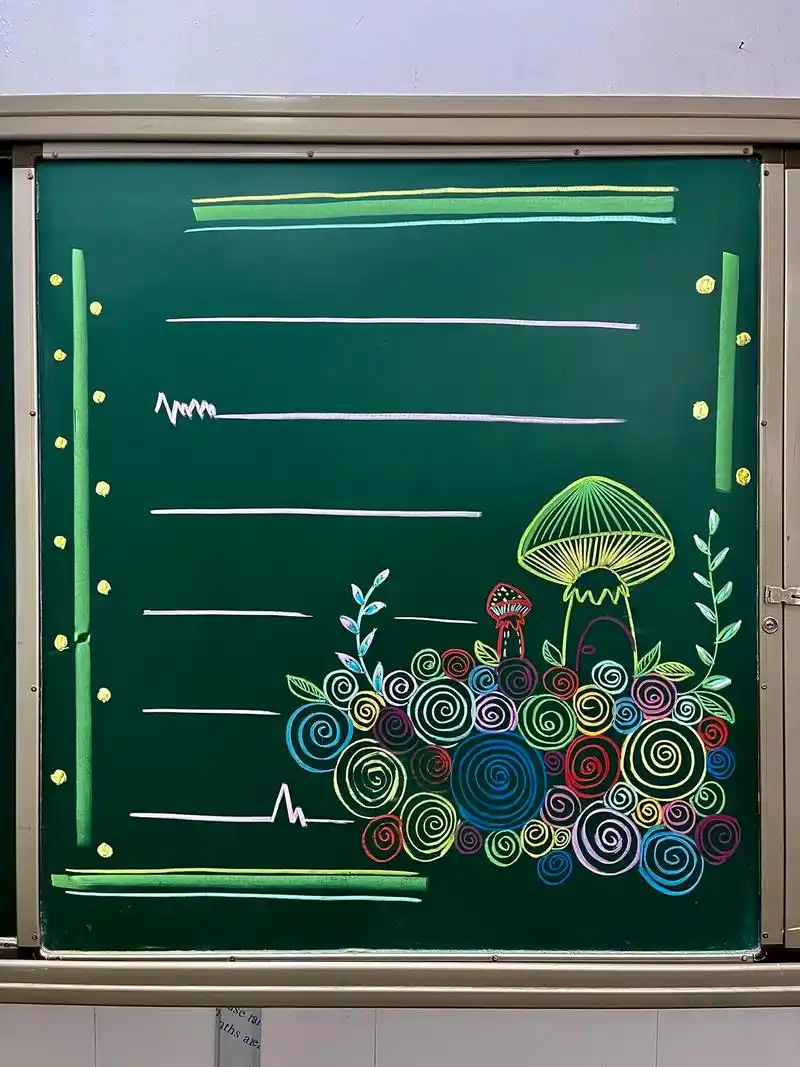 黑板报边框设计