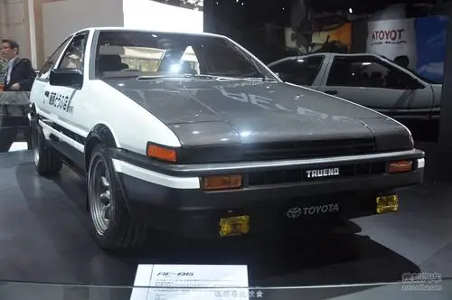 丰田ae86sprintertrueno北京车展实拍