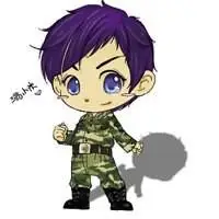 女兵军人卡通微信头像_微信头像图片大全