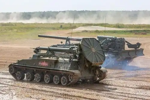 2s4型"郁金香"自走炮:口径240毫米,巷战真正的"毁城利器"