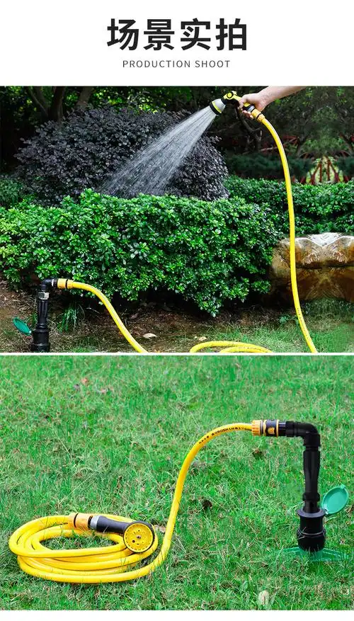 园林快速取水阀铜绿化取水器水管地接头小区草坪地插取水杆6分1寸 6分