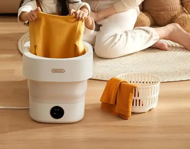【小熊(bear)内衣裤清洗机xyj-b05e5】 小熊(bear)迷你洗衣机折叠洗衣