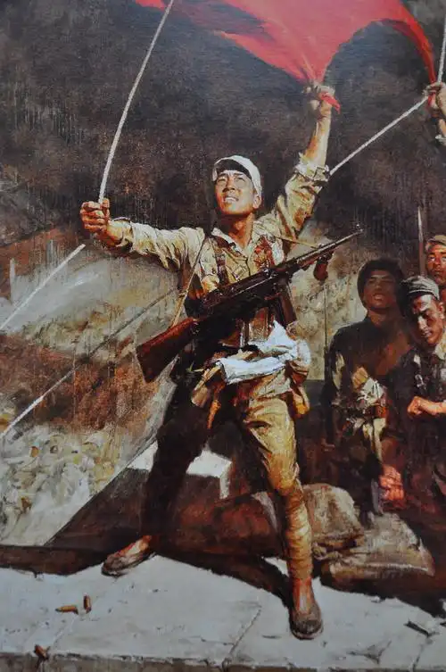 经典油画赏析《辽沈战役·攻克锦州》