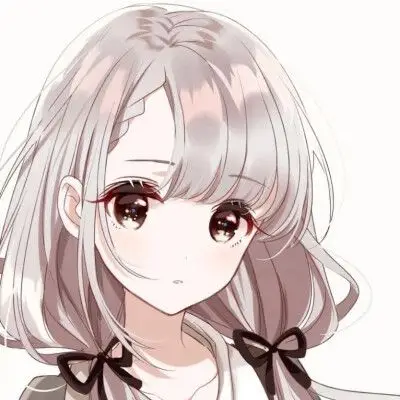 浅色头发动漫女头