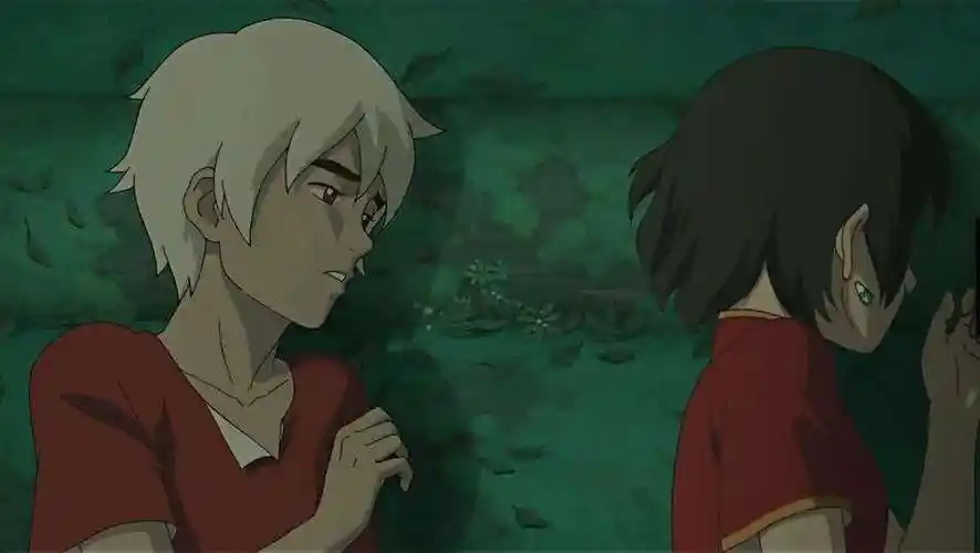 谁有大鱼海棠中椿和湫躺在一起的那组照片椿说湫是世界上对她最好的