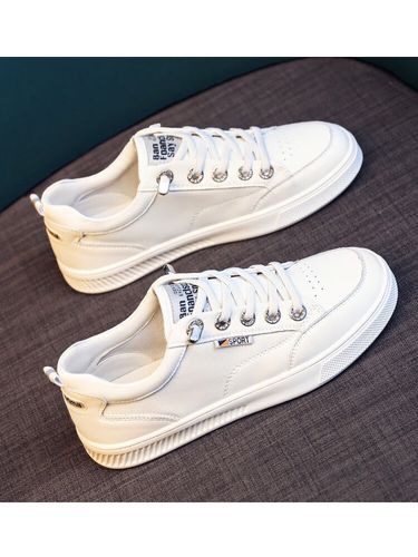 fcfv真皮平底小白鞋女一脚蹬2024年春夏季新款百搭软底休闲板鞋 白银