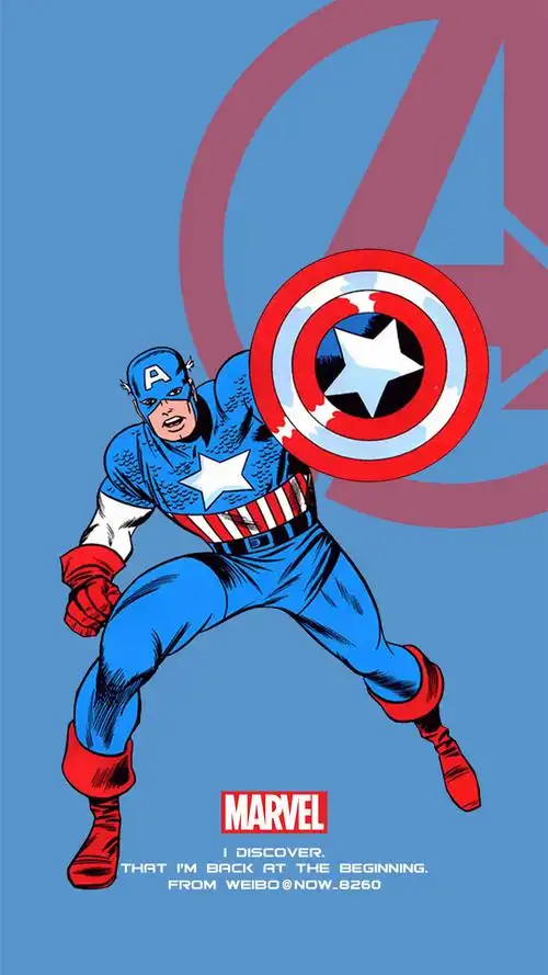 精致漫威卡通插画高清手机壁纸