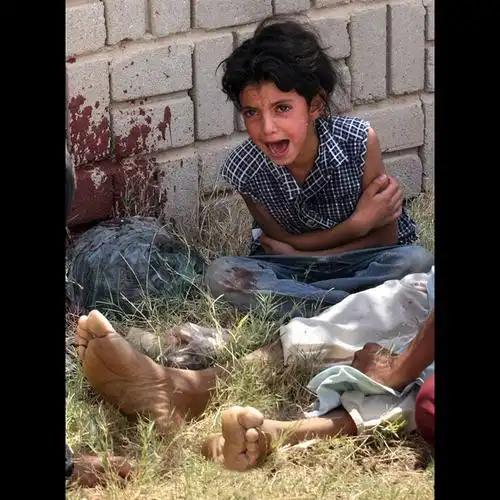 伊拉克战争9周年美军死亡近5千平民逾11万组图