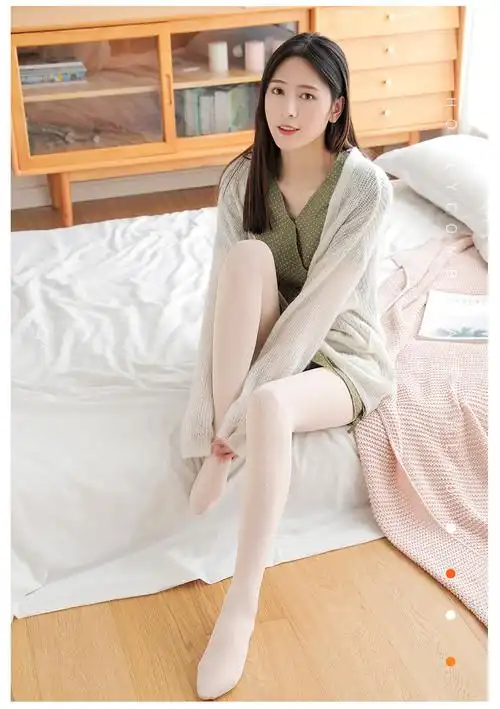 鹿凌青春秋锦纶细条纹打底裤秋冬日系压力袜女收腹提臀防勾丝连裤袜