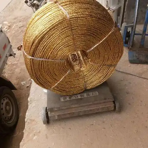 现货供应大蓬专用黄金绳 捆扎打包专用黄金绳 打包绳