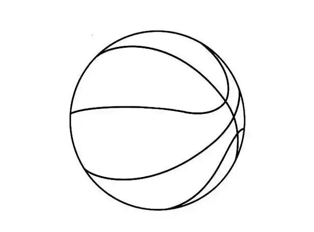 篮球简笔画 篮球简笔画怎么画