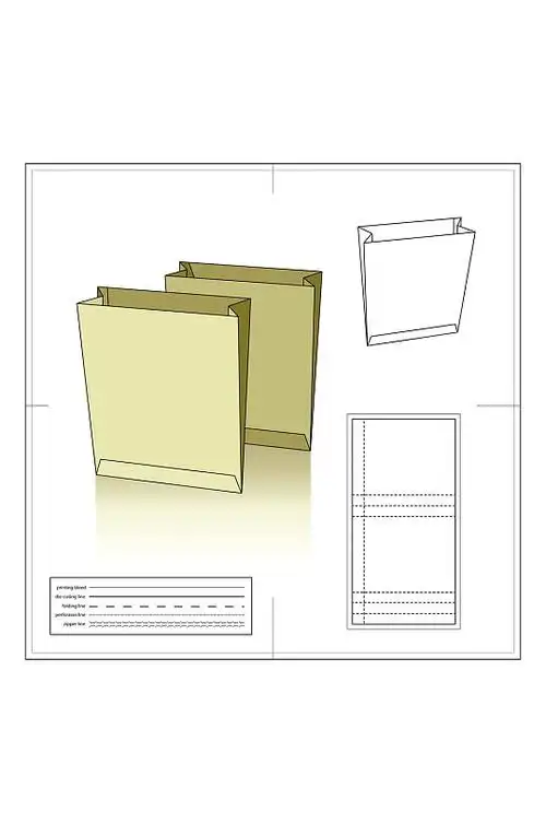 个性创意纸盒包装设计图纸