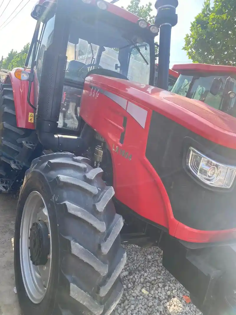 19年,600小时,低价转让#二手农机拖拉机收割机 #大马力 - 抖音