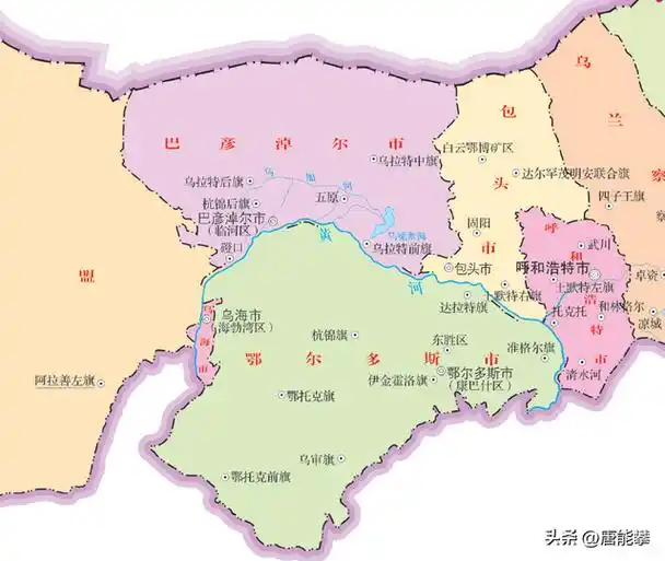 内蒙古巴彦淖尔7区县旗59乡镇3年的变迁