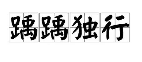 茕茕孑立,踽踽独行.分别应该怎麽读,什麽意思 - 你问我答网