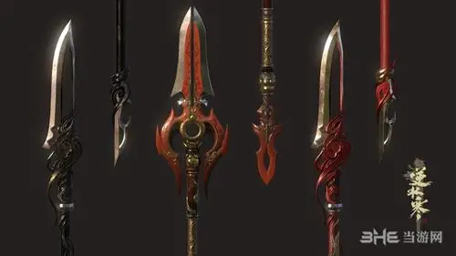 逆水寒血河武器血河长枪外观与属性介绍攻略