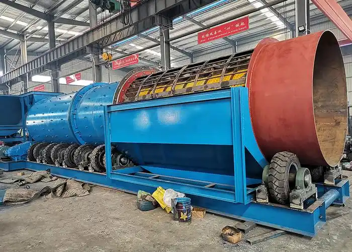 圆筒洗矿机