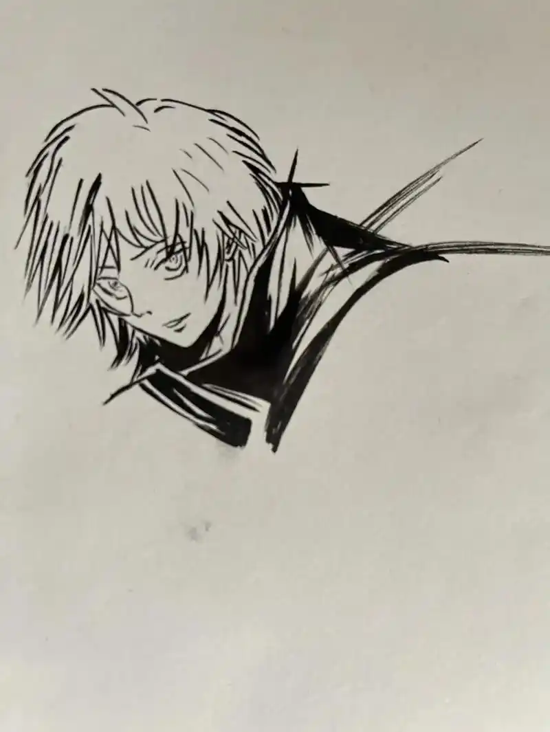 好想好好的爱这个世界. #火影忍者 #五公子手绘 #赤砂之蝎 - 抖音