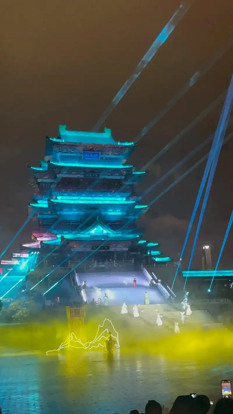 《寻梦滕王阁》照片.江西南昌《寻梦滕王阁》 #最美夜景91 - 抖音