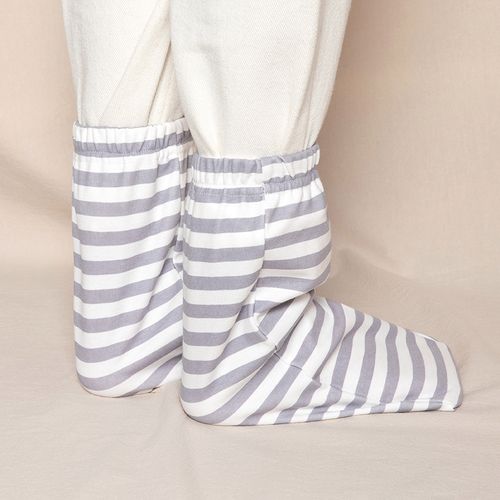 夏季纯棉女晚上空调袜睡觉穿的袜子老人睡眠护脚保暖睡袜宽松脚套