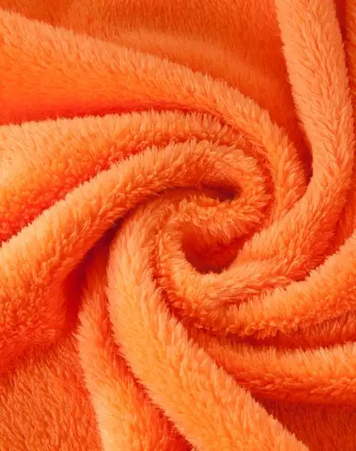 5m素色珊瑚绒毯(橙色)